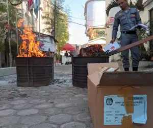 KIP Aceh Bakar 4.418 Sisa Surat Suara Pemilu