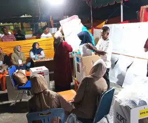 Lemas Saat Hitung Suara, Ketua KPPS di Sigli Dilarikan ke Rumah Sakit