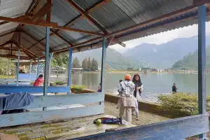 Pasca Pemilu, Objek Wisata Pante Menye Danau Lut Tawar Sepi Pengunjung