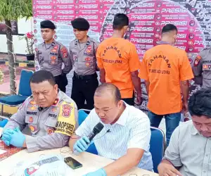 Polres Aceh Utara Amankan Dua Pelaku Pelecehan Seksual Anak di Bawah Umur