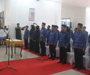 Sekda Abdya Lantik 35 Pejabat Eselon III dan IV