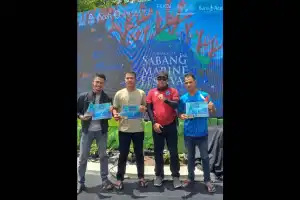 Atlet Pelatda PON Juarai Kejuaraan Sabang Marine Festival 2024