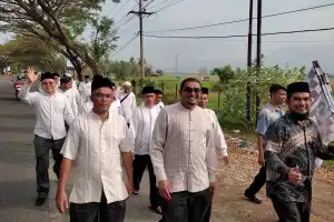 Sambut Ramadan, Ratusan ASN Kemenag Aceh Besar Pawai Jalan Kaki