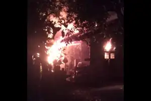 Satu Unit Rumah Warga Aceh Barat Ludes Terbakar Jelang Sahur