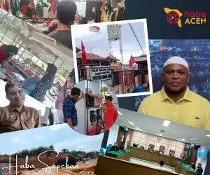 Proyek SPBU Tak Kunjung Jadi, Pedagang Sepi Pembeli, dan Aksi Nekat Pengibaran Bendera Bintang Bulan di Kantor Polisi