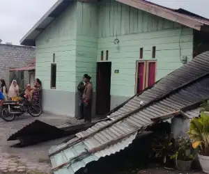 Tiga Rumah Warga Bener Meriah Rusak Diterjang Puting Beliung 