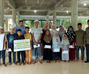 PGE Santuni Seribu Yatim dan Lansia Dhuafa Aceh Utara