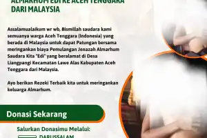 Jenazah TKI Asal Aceh Tenggara Masih Tertahan di Malaysia, Keluarga Terkendala Biaya