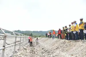 Pj Gubernur Tinjau Venue PON Pacuan Kuda di Aceh Tengah