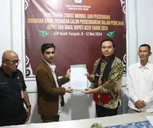 Mantan Bupati Kepulauan Seribu Maju Pilkada Aceh Tengah