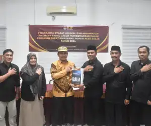 KIP Aceh Besar Hanya Terima Satu Paslon Bupati yang Mendaftar Jalur Independen