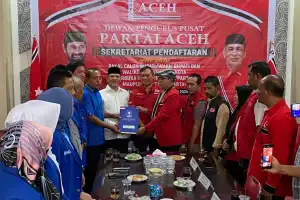 Tertarik dengan Partai Aceh, Mawardi Ali Daftar Cawagub Pendamping Mualem