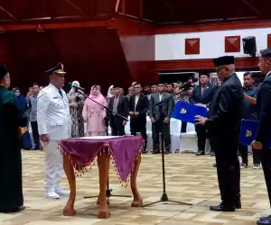 Azhari Dilantik Jadi Pj Wali Kota Subulussalam