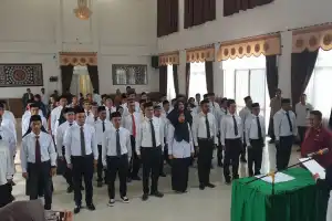 KIP Bener Meriah Lantik 50 PPK  Pilkada 2024