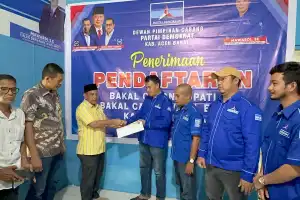 Pendaftaran Segera Ditutup, DPC Demokrat Aceh Barat Baru Terima Berkas Dua Calon Bupati