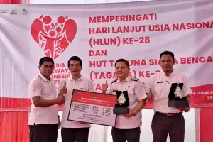 Kemensos Salurkan Bantuan Rp2,6 Miliar Untuk Lansia di Meurah Mulia Aceh Utara