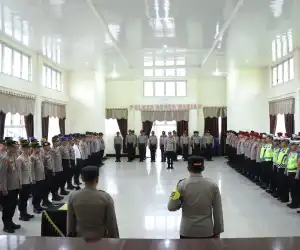 Kapolres �Bener Meriah Ingatkan 24 Siswa Latja Agar tak Membuat Pelanggaran