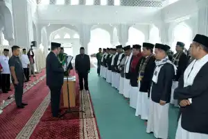 Tgk Abdul Rahman Lamno Jabat Ketua MPU Bener Meriah