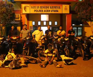 Polisi Bekuk Spesialis Curanmor Kala Kunjungi Teman di Ruang Tahanan