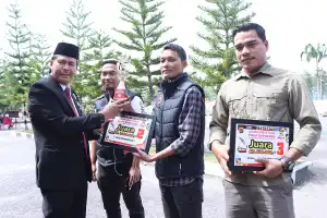 Wartawan HabaAceh.id Raih Juara Dua Lomba Karya Tulis Piala Kapolres