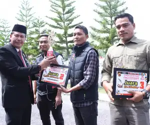Wartawan HabaAceh.id Raih Juara Dua Lomba Karya Tulis Piala Kapolres