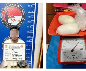 Sembunyikan Sabu dalam Anus, Seorang Pengedar Dibekuk di Aceh Timur