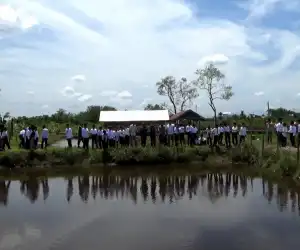 MTsS Harapan Bangsa Meulaboh Isi MOPD dengan Mancing Mania