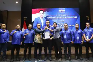 Demokrat Serahkan Tiga Rekomendasi Bakal Calon Kepala Daerah di Aceh
