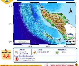 Gempa Guncang Aceh