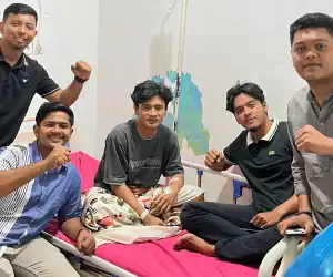 Alami Luka Serius saat Demo, Mahasiswa Unimal Dirujuk ke Banda Aceh