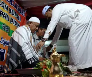 Penuhi Syarat Independen Pilkada Pidie, Pasangan JASA Silaturahmi dengan Pendukung