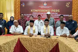 Daftar ke KIP, Paslon IMAM Janji Bakal Tuntaskan Persoalan Pengangguran Jika Terpilih