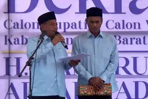 Jika Terpilih jadi Bupati, Kamaruddin akan Gratiskan Baju Sekolah Siswa