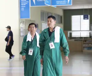 Jalani Tes Kesehatan di RSZA, Salman Alfarisi-Yusran Yakin Menang di Pilkada Abdya