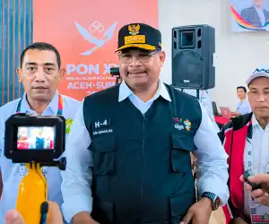 Pembangunan Dua Venue PON Masih di Bawah 80 Persen Jelang H-4 Pembukaan