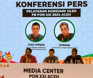 PB PON Wilayah Aceh Sebut Vendor Pemenang Tender Bidang Konsumsi dari Jakarta