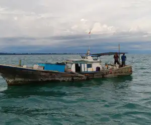 PSDKP Lampulo Amankan Tiga Alat Tangkap Ilegal di Perairan Aceh Barat