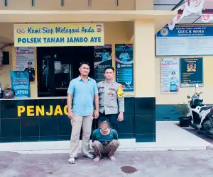 Baru Bebas Empat Bulan, Residivis Aceh Utara Ditangkap Curi Kasur untuk Beli Narkoba dan Judi Slot