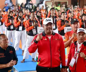 Pertandingan Cabor Tarung Derajat PON XXI Aceh-Sumut Dimulai