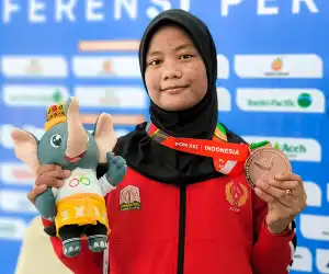 Usia Muda tak Halangi Radhwa Raih Perunggu untuk Aceh