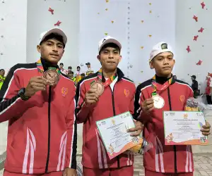 Atlet Panjat Tebing Aceh Kecewa Usai Persembahkan Satu-satunya Medali Perunggu