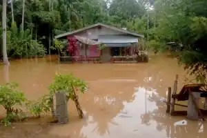 Banjir di Aceh Jaya Surut, Warga Mulai Bersih Rumah dari Sampah
