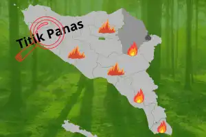 BMKG Deteksi Titik Panas di Aceh Barat, Berpotensi Karhutla