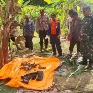 Warga Aceh Selatan Temukan Kerangka Manusia di Sungai Mangamat