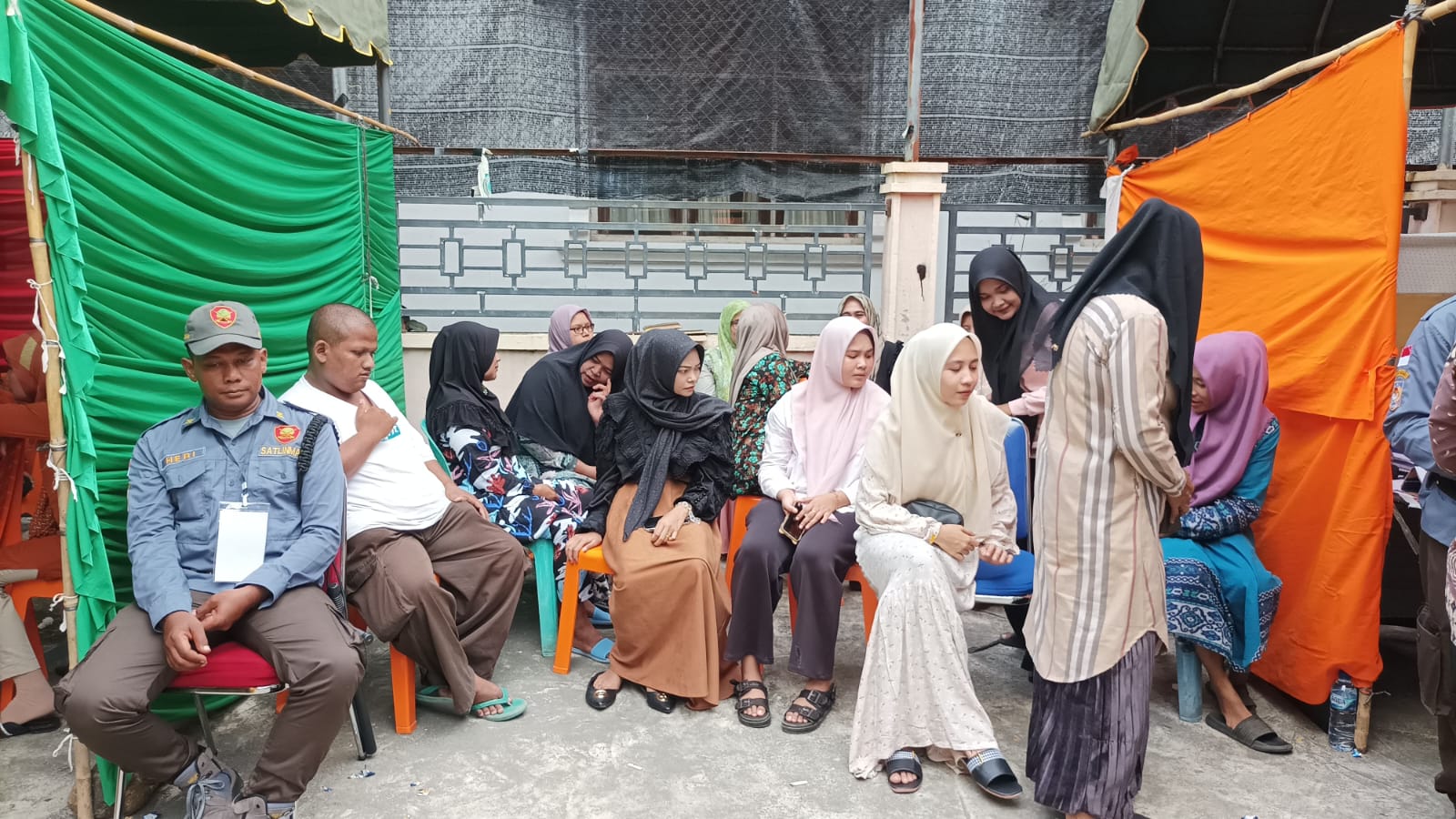 Suasana Pemilu di Gampong Keutapang Pidie