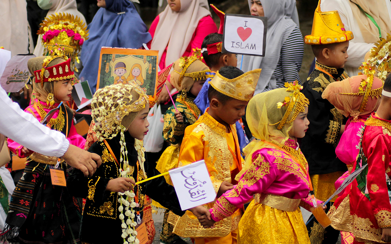 Foto: Pawai 1 Muharram di Banda Aceh