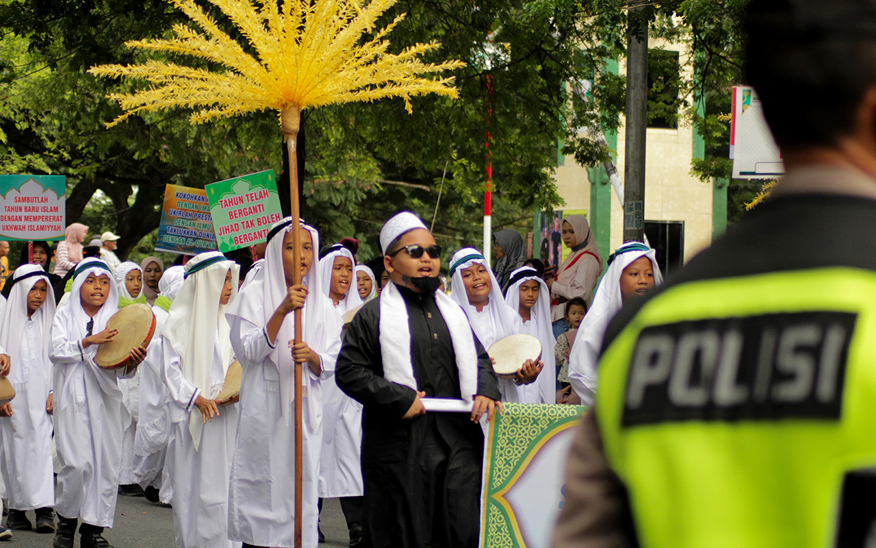 Foto: Pawai 1 Muharram di Banda Aceh