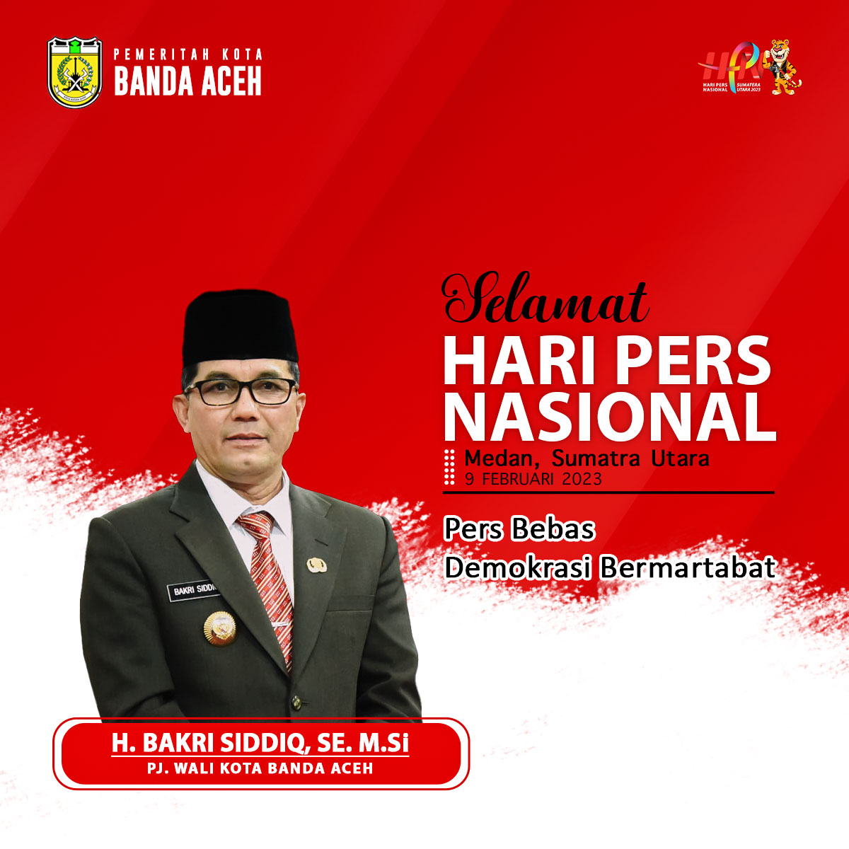 Iklan ucapan HPN Pemko Banda Aceh