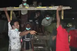 Etnis Rohingya Direlokasi dari Pesisir Batee ke Padang Tiji