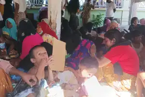 Foto: Nasib 220 Etnis Rohingya di Gampong Kulee Pidie Masih Menunggu Kepastian
